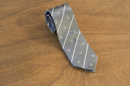 Cravatta a righe fondo grigio mod. 203