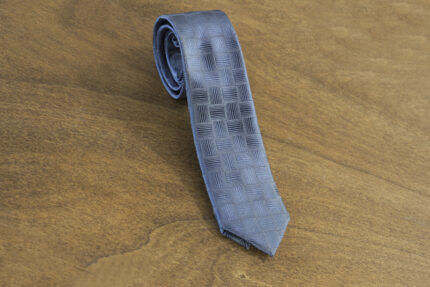 Cravatta fantasia fondo grigio mod. 023