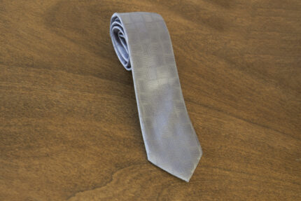 Cravatta fantasia fondo grigio chiaro mod. 024
