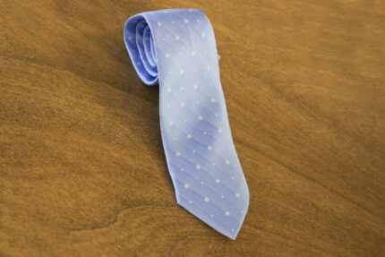 Cravatta fantasia fondo celeste mod. 039