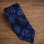 Cravatta Fantasia Blu e Celeste 366