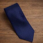Cravatta Fantasia a Fiori Blu 370