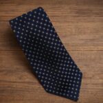 Cravatta Fantasia Blu e Gialla 400