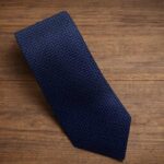 Cravatta a Micro Pois Blu e Celeste 462