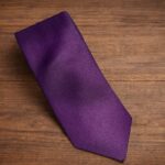 Cravatta Tinta unita Viola 494
