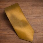 Cravatta Tinta unita Beige 496
