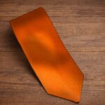 Cravatta Tinta unita Arancione 500