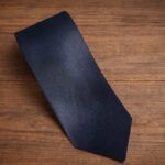 Cravatta Tinta unita Blu scuro 505